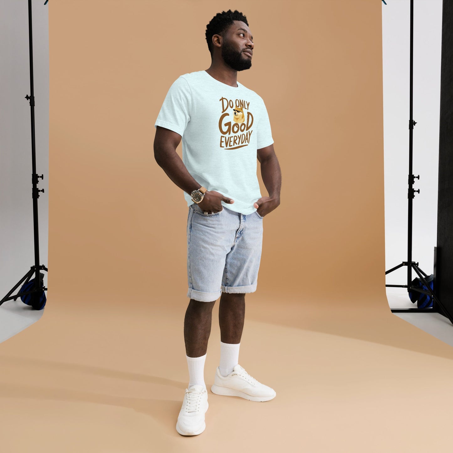 DOGE T-shirt Dogecoin Do Only Good Everyday Unisex t-shirt DOGE Shirt