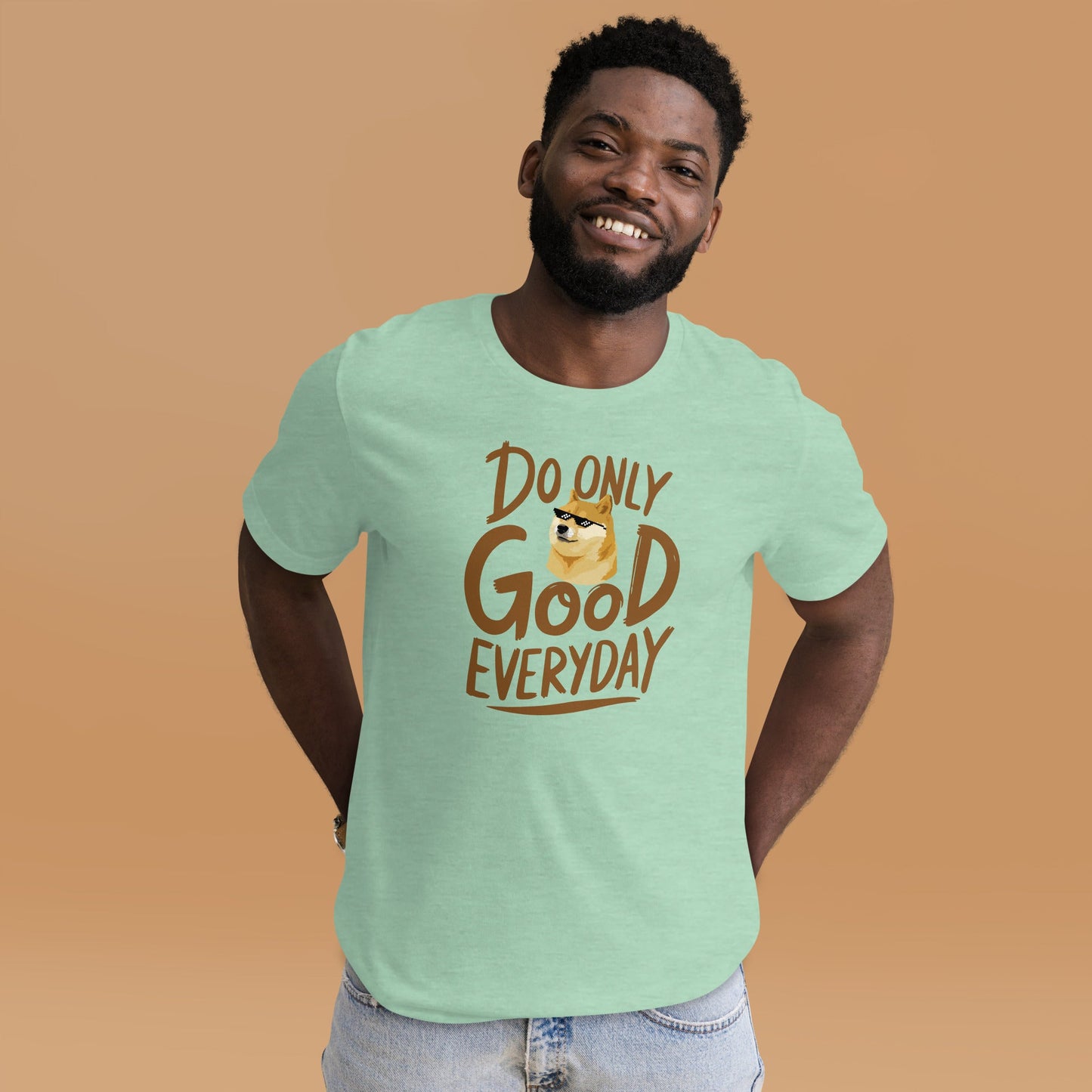 DOGE T-shirt Dogecoin Do Only Good Everyday Unisex t-shirt DOGE Shirt
