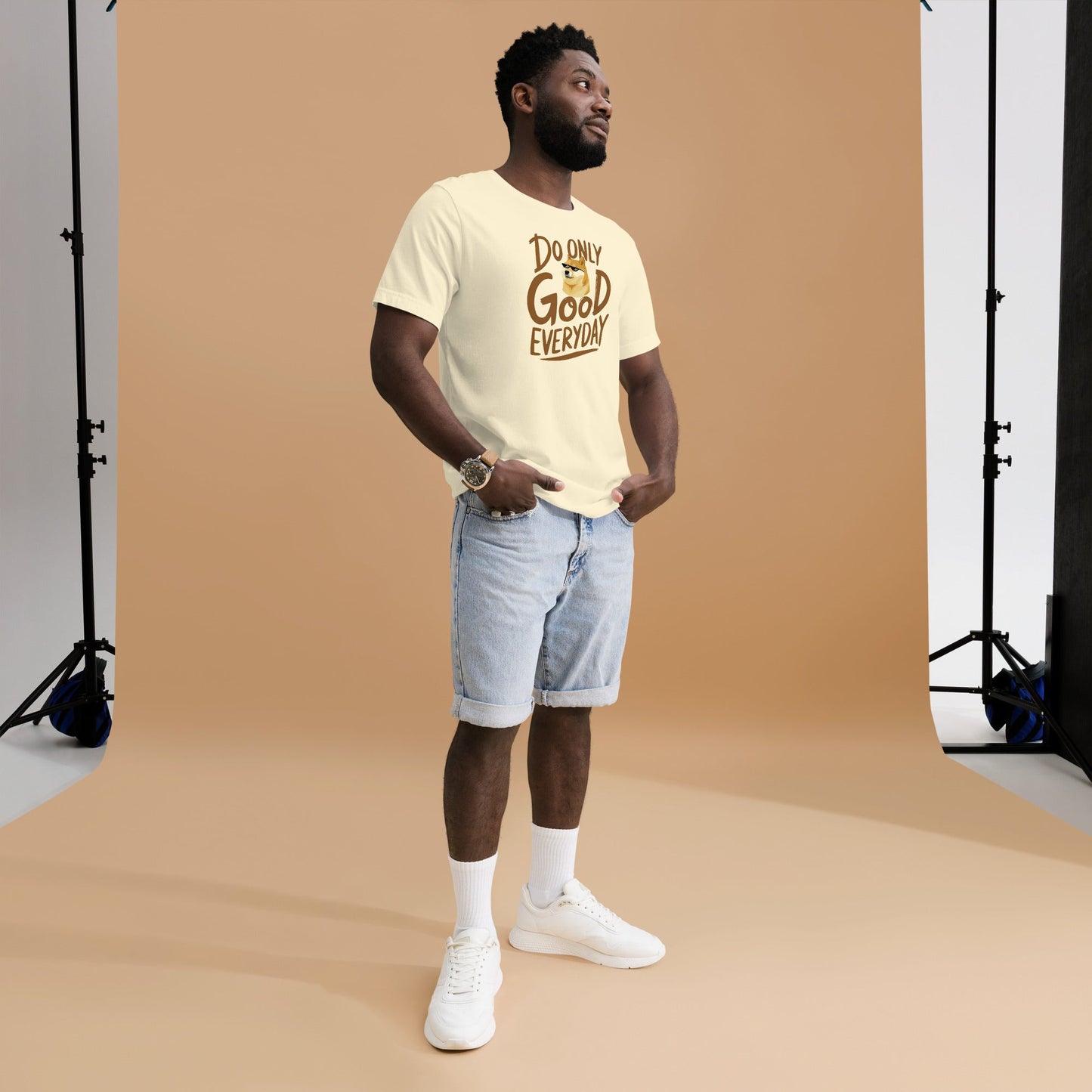 DOGE T-shirt Dogecoin Do Only Good Everyday Unisex t-shirt DOGE Shirt