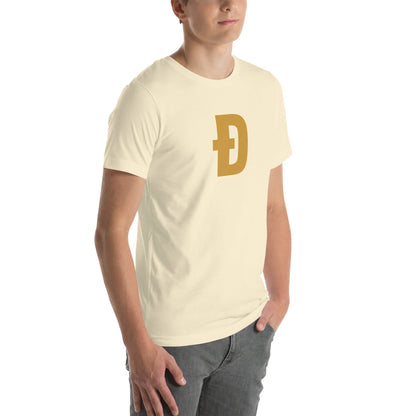 DOGE T-shirt - Stylish Subtle D Dogecoin Shirt | Premium DOGE Community Merch