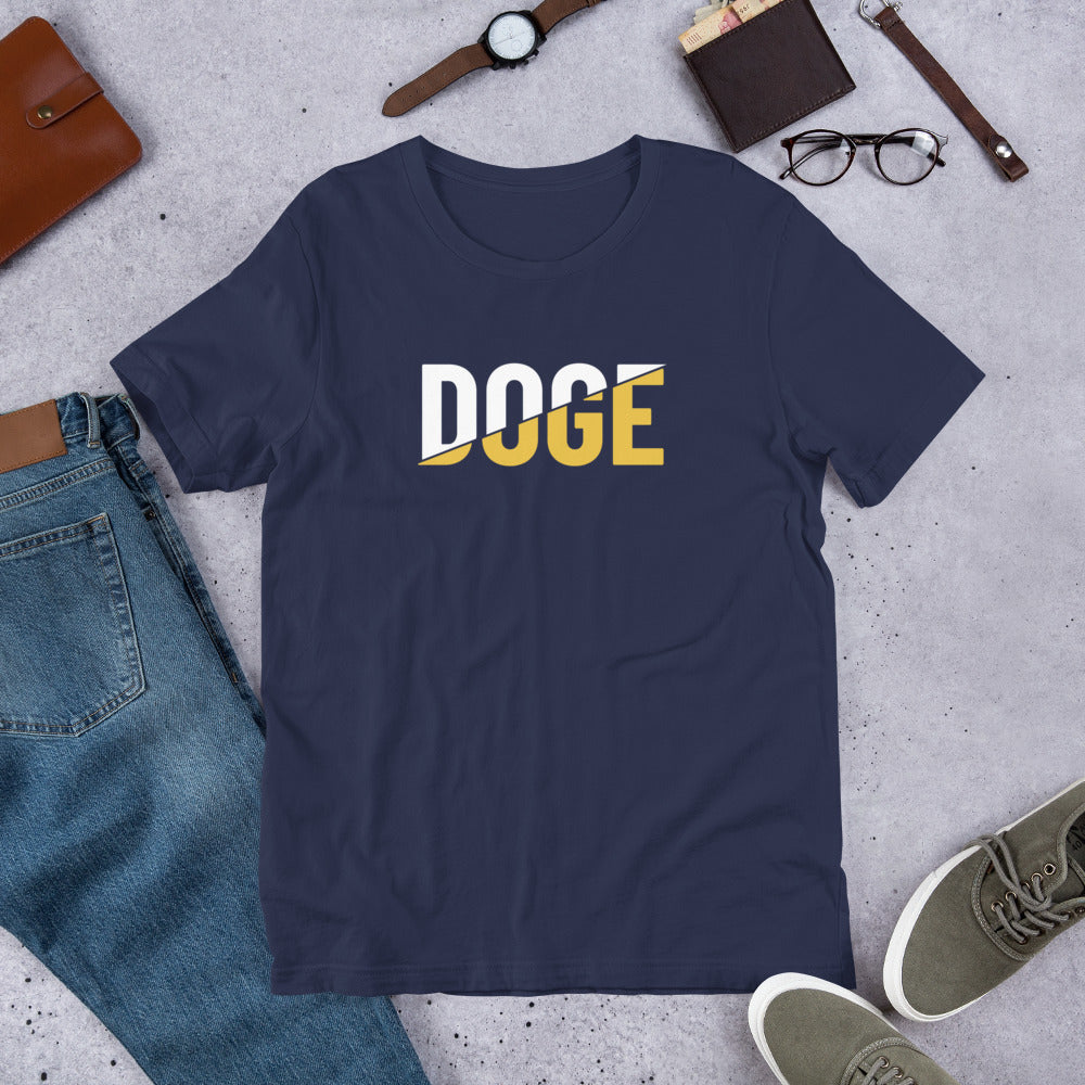 Slice DOGE Dogecoin D.O.G.E. Unisex T-Shirt | Premium DOGE Meme Apparel | Soft Cotton Dogecoin Shirt
