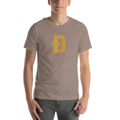 DOGE T-shirt - Stylish Subtle D Dogecoin Shirt | Premium DOGE Community Merch