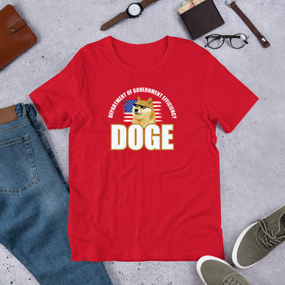 DOGE Shirt (Department of Government Efficiency) -  Unisex D.O.G.E. t-shirt