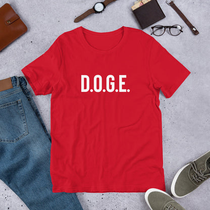 Classic D.O.G.E. Unisex T-Shirt | Premium Shiba Inu Meme Apparel | Dogecoin Fashion